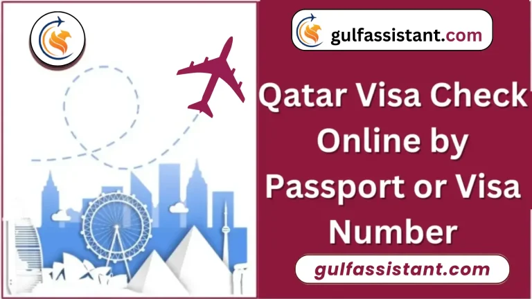 Qatar Visa Check Online by Passport Number image